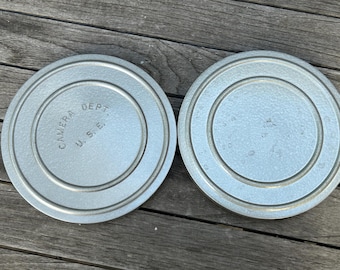 Ensemble de boîtes de film vintage de 8 mm : décoration de film des années 50, accessoire photo