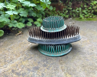 Collection vintage fleurs et grenouilles rustiques : Ikebana Kado, lot de 3