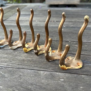 Rustic Wall Hooks, Cottage Chic, Distressed, Farmhouse Decor, Vintage Closet, Coat/Wall Hangers