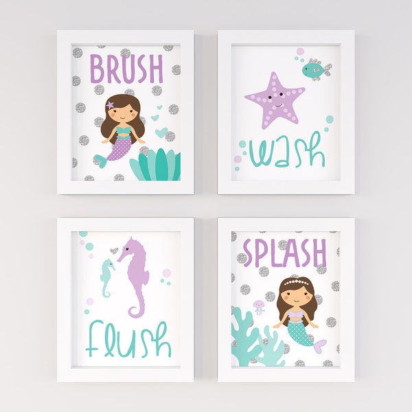 Mermaid Bathroom - Etsy