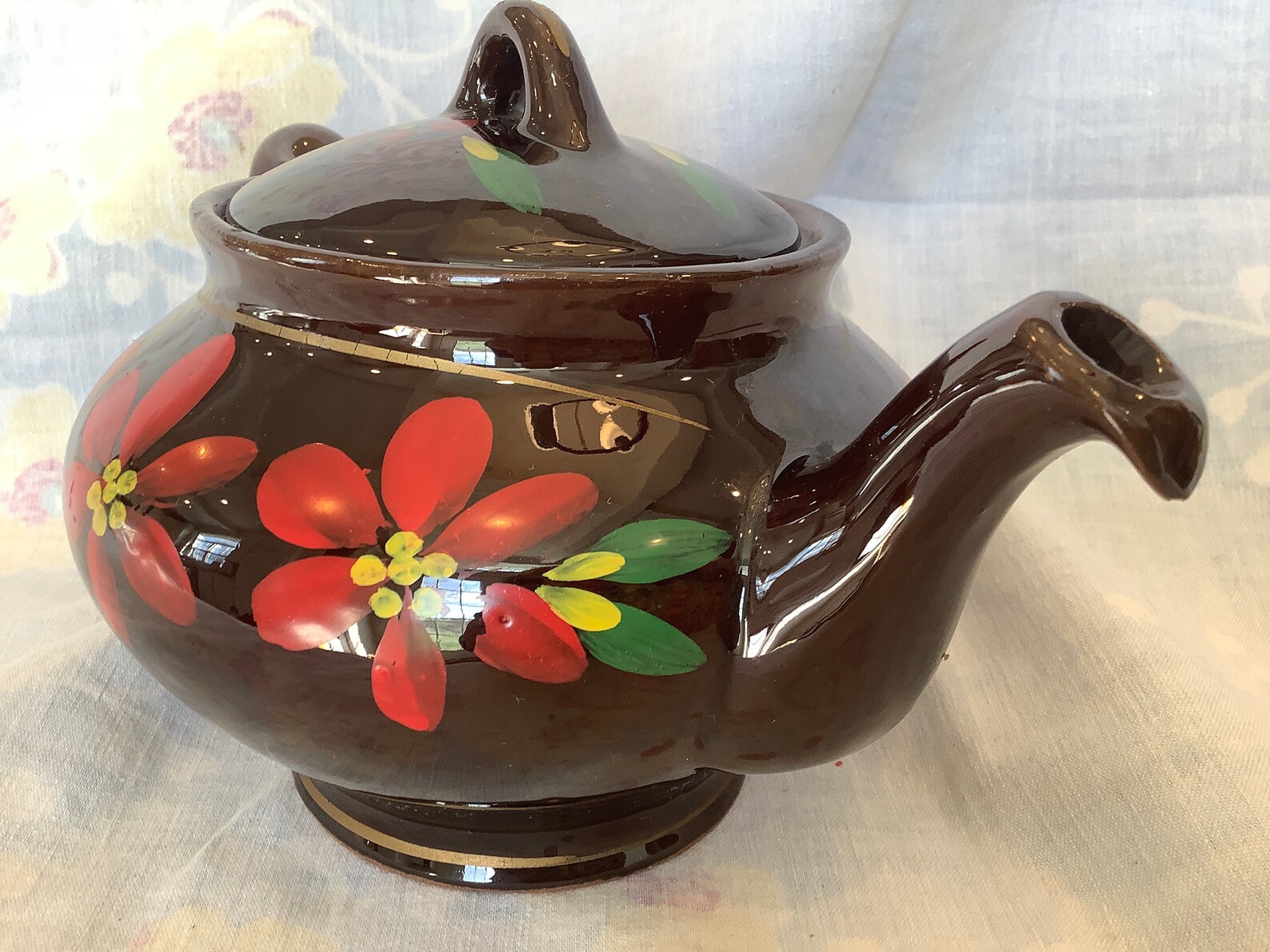 Royal Canadian Art Pottery Teapot Hamilton Royal Dripless Etsy
