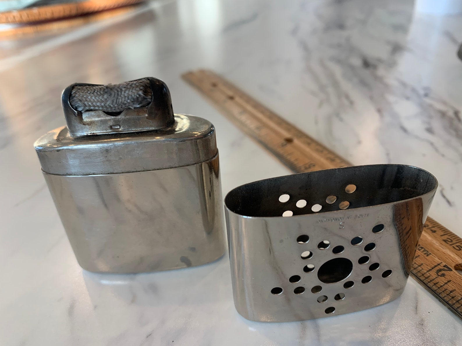 Vintage Cigarette Lighter Pocket Hand Warmer Made in Hong Kong Etsy