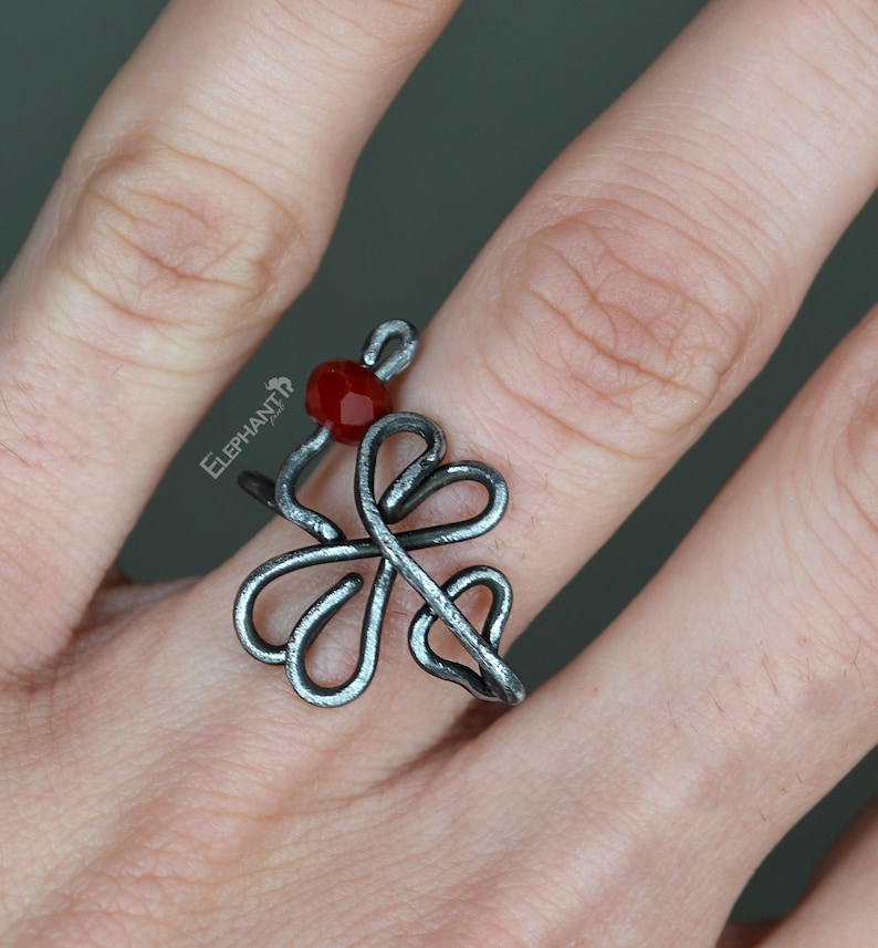Witch Ring Finger Claws Knuckle Rings Gothic Jewelry Love Arrow Ring Nail Claws Black Iron Ring Witchy Claw Ring Set