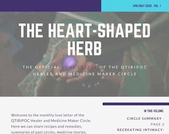 Heart-shaped Herb- Love letters