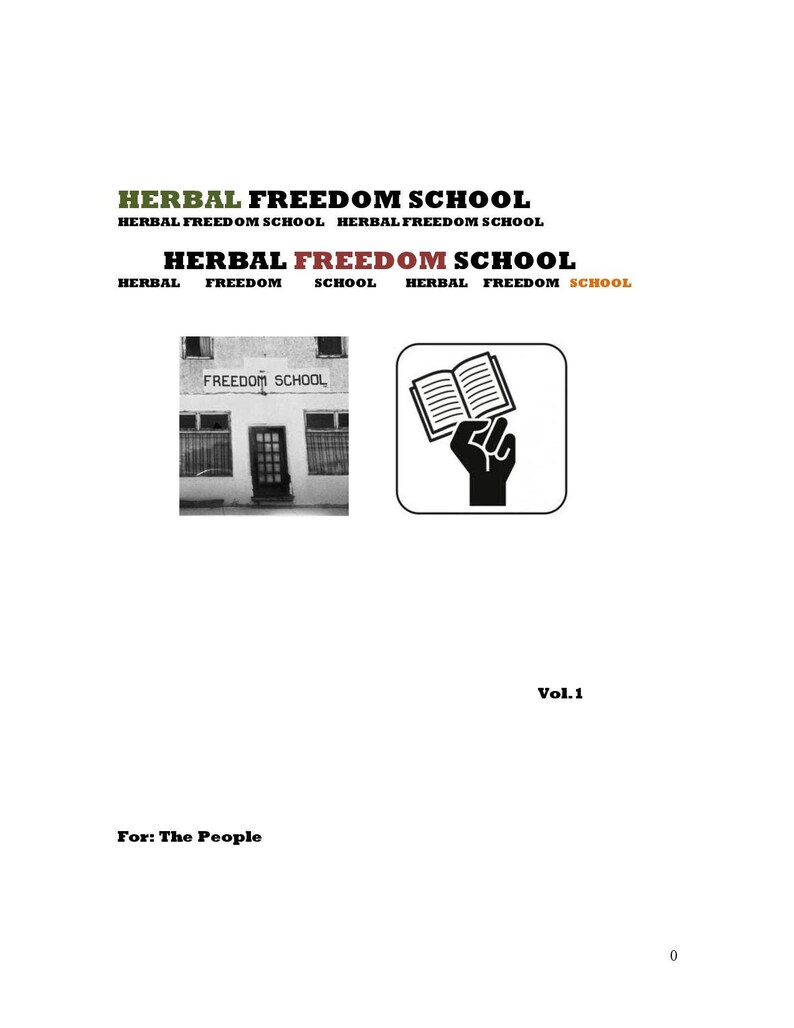 Herbal Freedom School volumes 1&2 Collection image 1