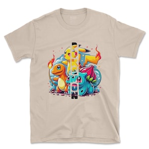 蒼い空 ポケモンシャツ バンダナ フシギダネ ヒトカゲ ゼニガメ