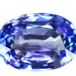 IF 1.33 ct Flawless Dazzling lustrous Natural Earth Mined Unheated  5A Light Blue Tanzanite
