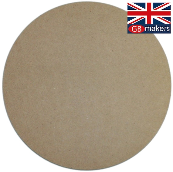 MDF Circle 10cm 20cm 30cm 40cm 50cm 60cm 70cm 75cm 6mm MDF Circles craft craft blanks