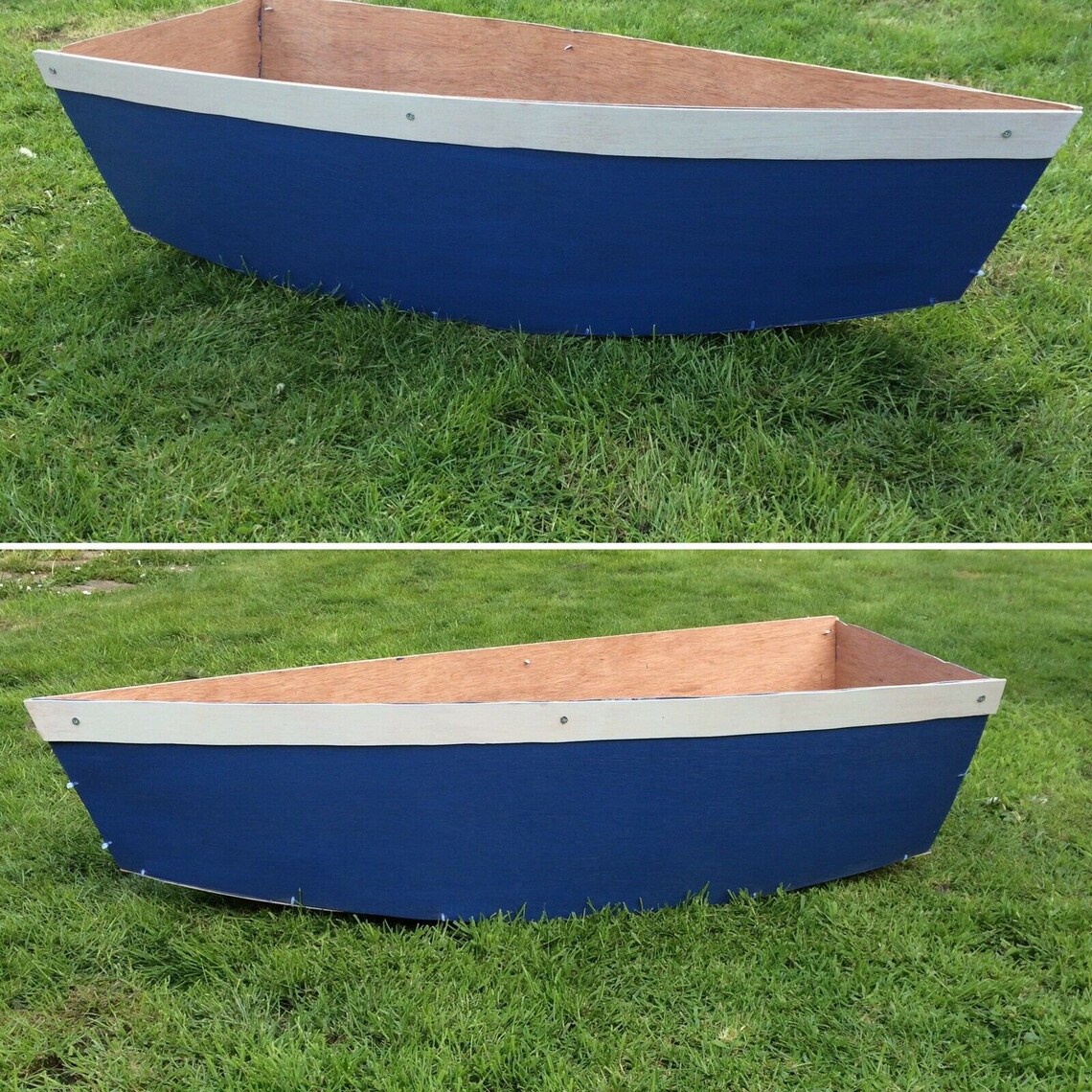 Garden Boat Planter Supplied Flat Packed so You Can Make It Etsy UK