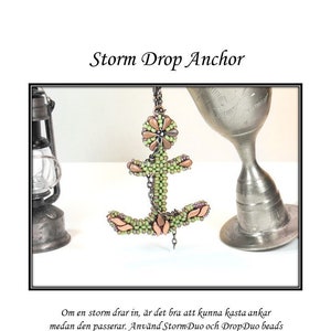 Storm Drop Anchor - PDF-mönster av Anna Lindell
