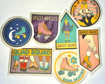 Roller skating patches