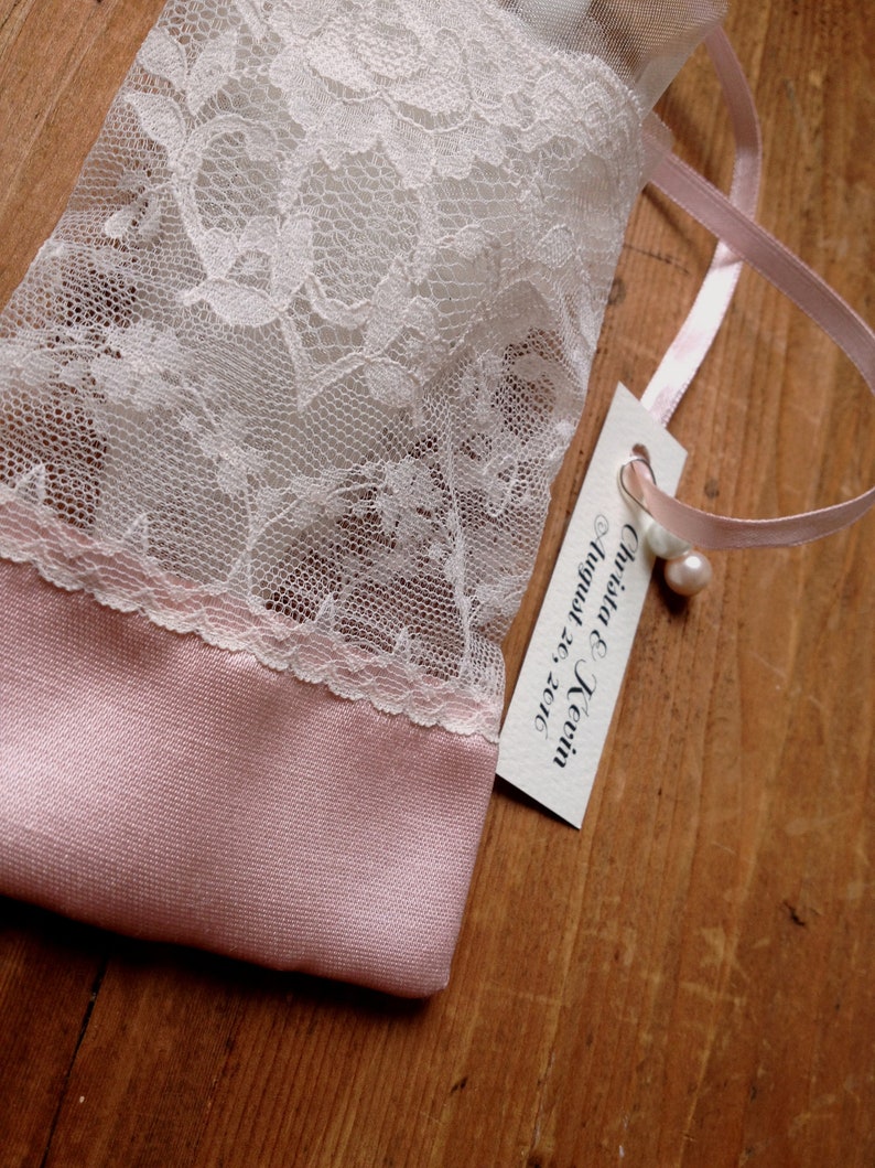shower favor bags SET of 50 lace favor bags wedding favor bags