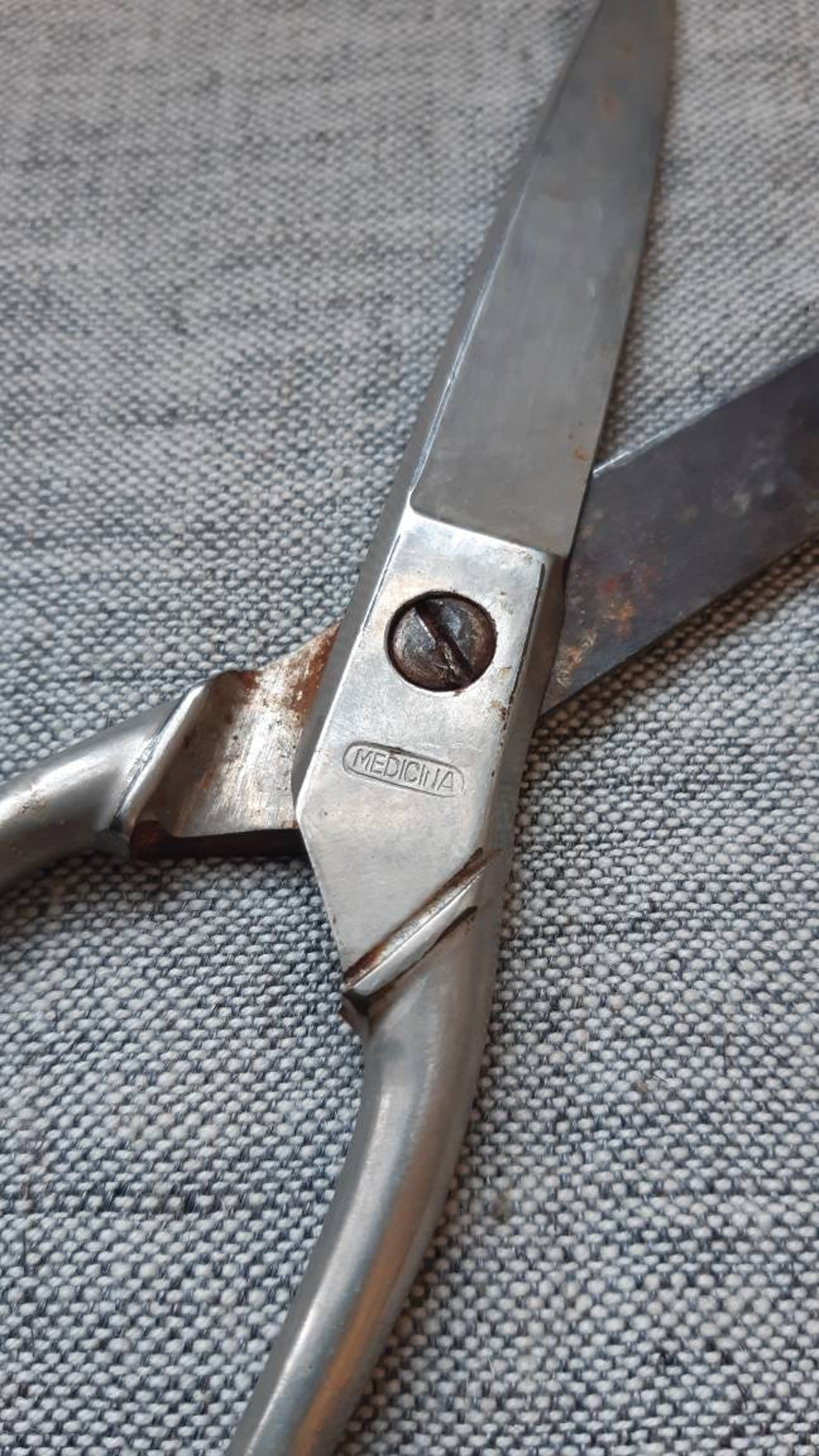 Vintage Scissors, Italian Old Scissors, Medicina Scissors Etsy