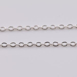 925 sterling silver chain, 50cm chain, 19,7 inch chain, pendant chain, necklace chain, anchor chain, 50cm anchor chain, sterling anchor