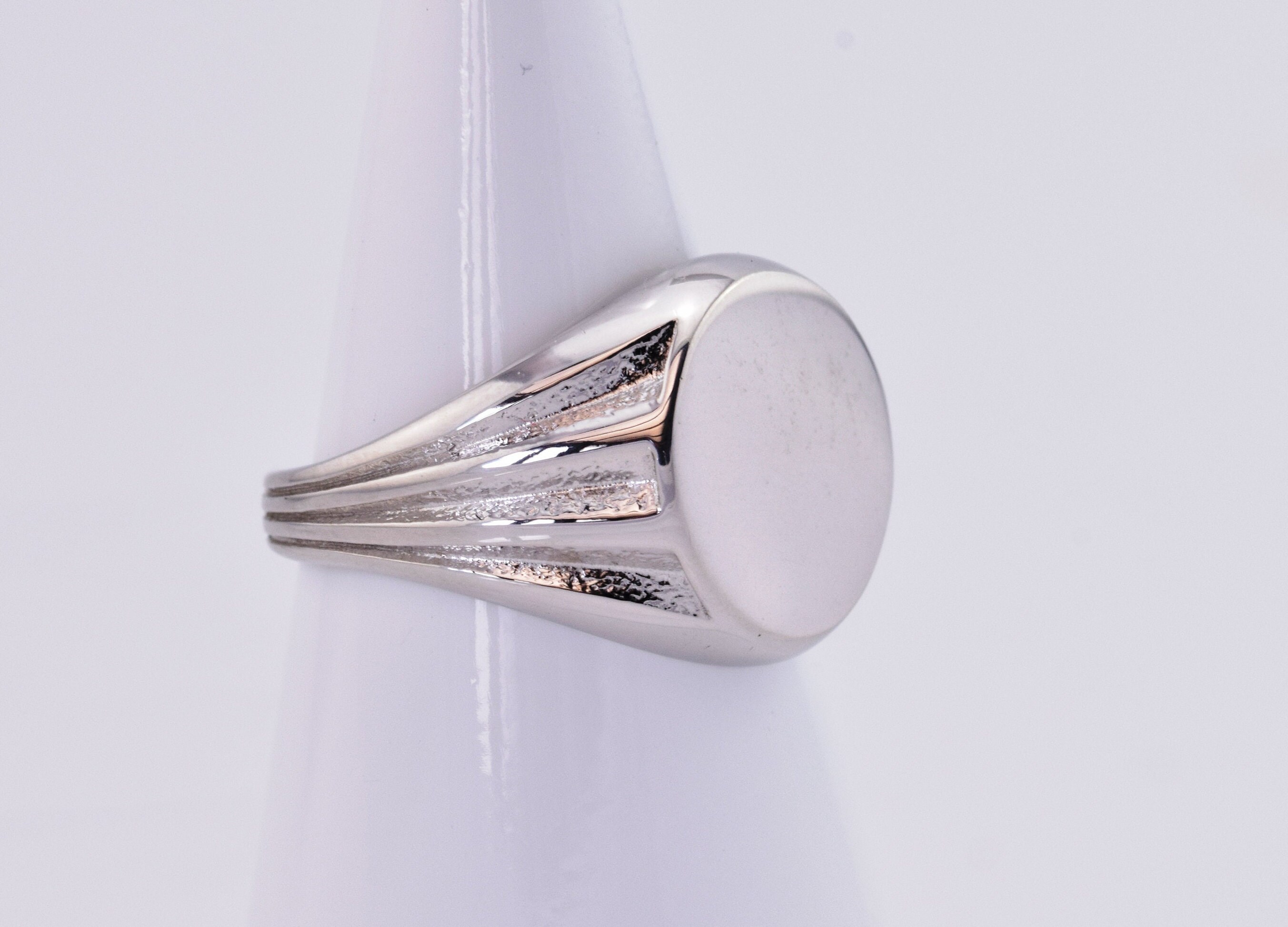 Sterling Silver Signet Ring 620-00244 SS - Clearance