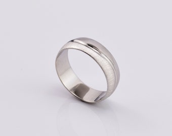 Sterling Silver (925) ring, modern ring, wedding band, silver band, wedding ring, simple ring, band ring, stacking