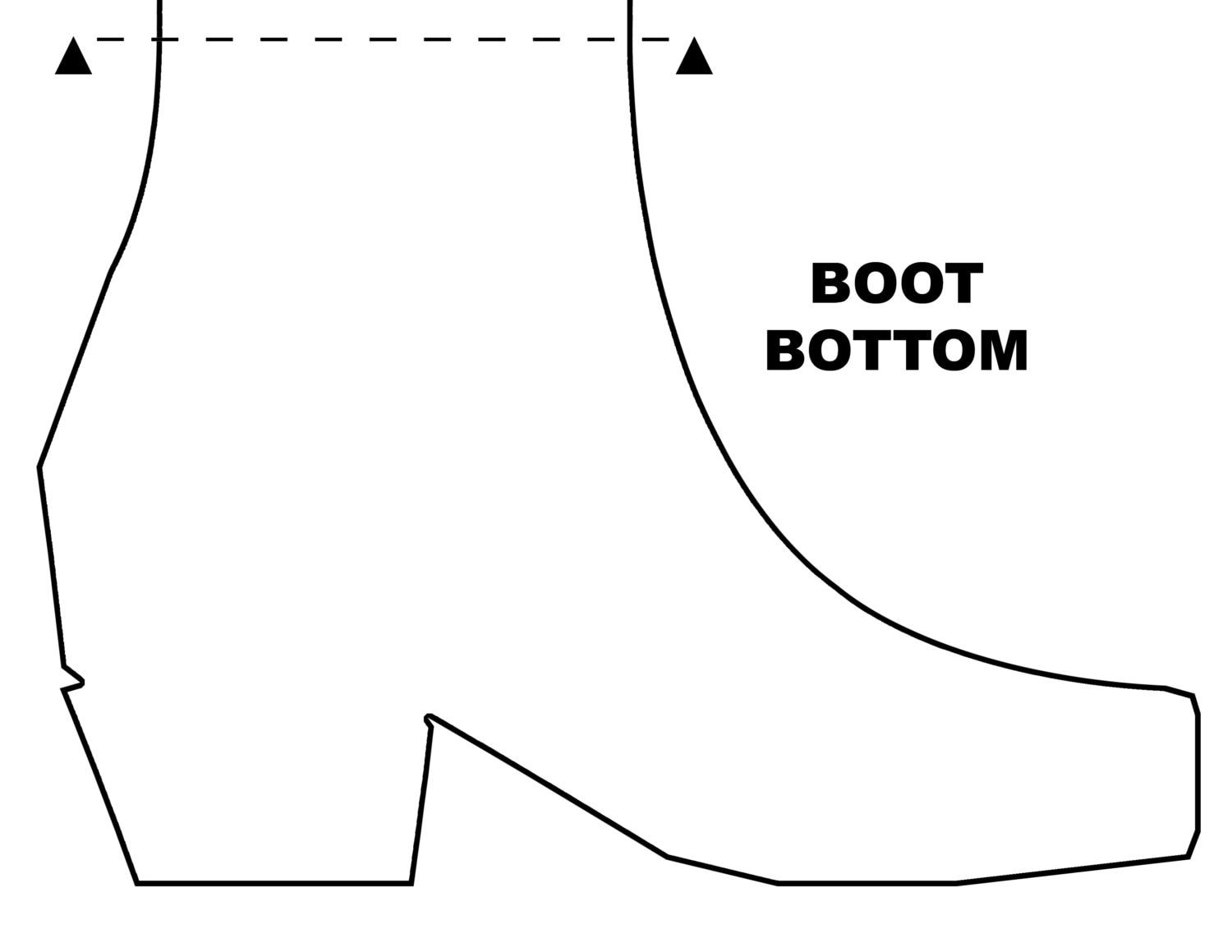 Bedazzled Boot Templates Etsy