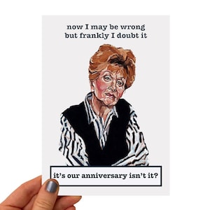 Anniversary Card - Murder, she Wrote
