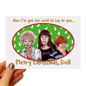 Cartão de Natal - Kath & Kim