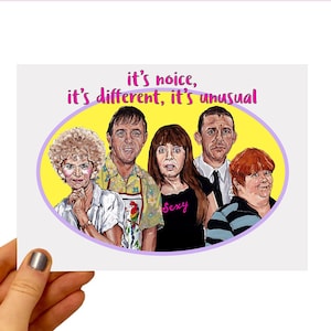 Grußkarte - Kath & Kim gegossen