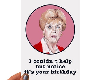 Birthday Card - Jessica Fletcher