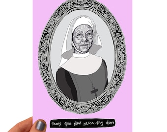 Greeting Card - Call the Midwife's Sister Julienne