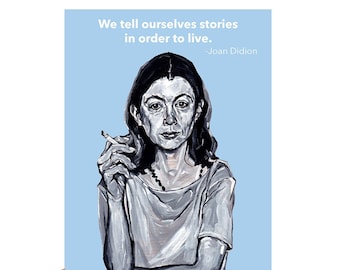 A5 Print - Joan Didion