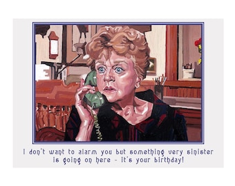 Birthday Card - Jessica shocked