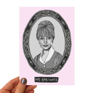 Cartão comemorativo - Ligue para a parteira Trixie Franklin