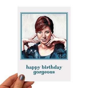 Tarjeta de cumpleaños - Barbra Streisand II