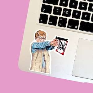 Vinyl sticker - Professor Jessica Fletcher