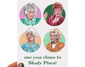 Birthday Card - The Golden Girls