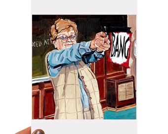 A5 Print - Professor Jessica Fletcher