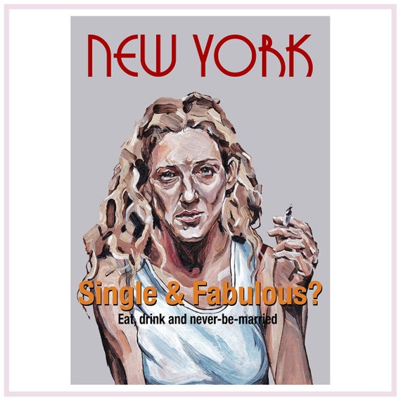 A3 print Carrie Bradshaw