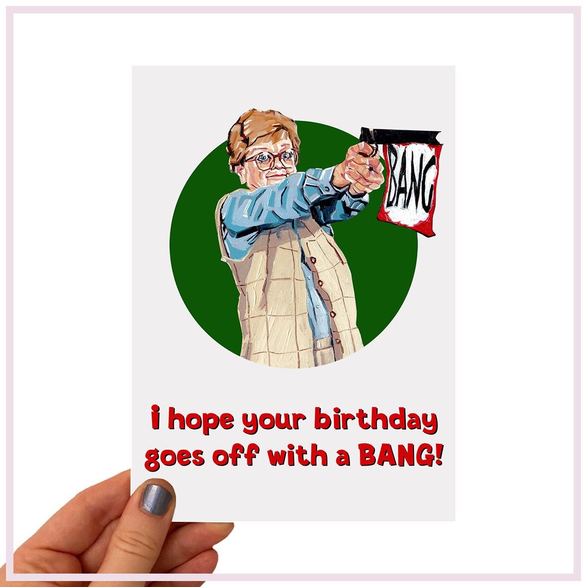 Birthday card - Professor Jessica Fletcher
