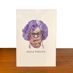 Greeting Card Dame Edna Everage image 2