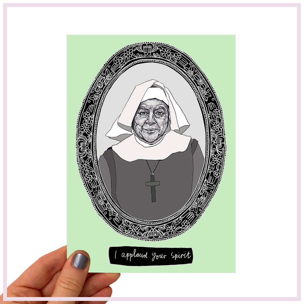 Greeting Card - Call the Midwife's Mother Mildred
