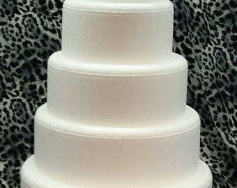 foam cake dummy etsy