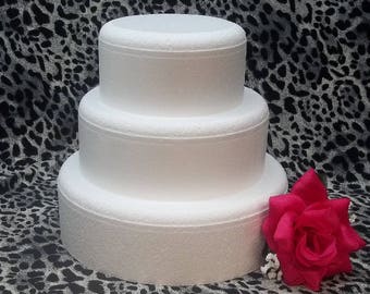 foam cake dummy etsy