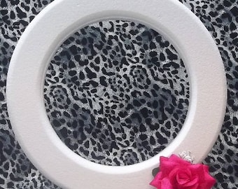 Styrofoam EPS Polystyrene Wreath Ring with Rounded Edges Sizes 14", 16", or 18" X 2"