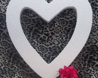 EPS Styrofoam OPEN HEART Size 16" or 18" x 2"