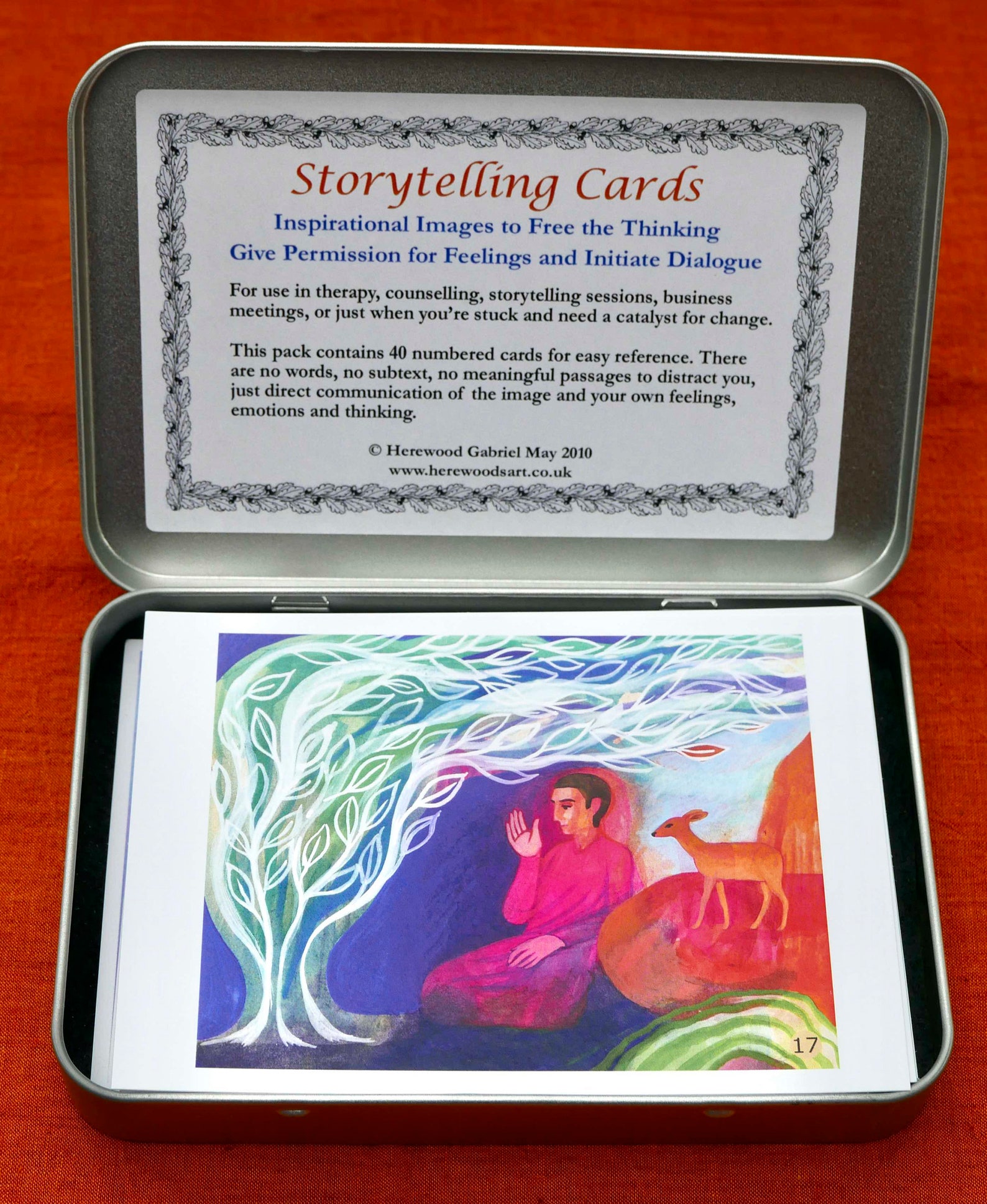 presentation storytelling cards