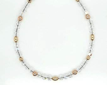 Swarovski Crystal Rose Gold Bracelet