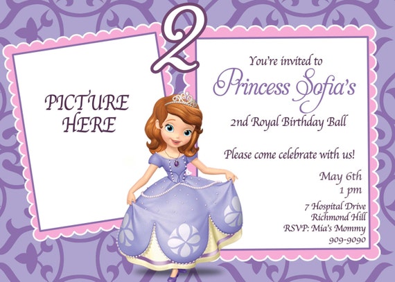 Custom Picture Birthday Invitations 6