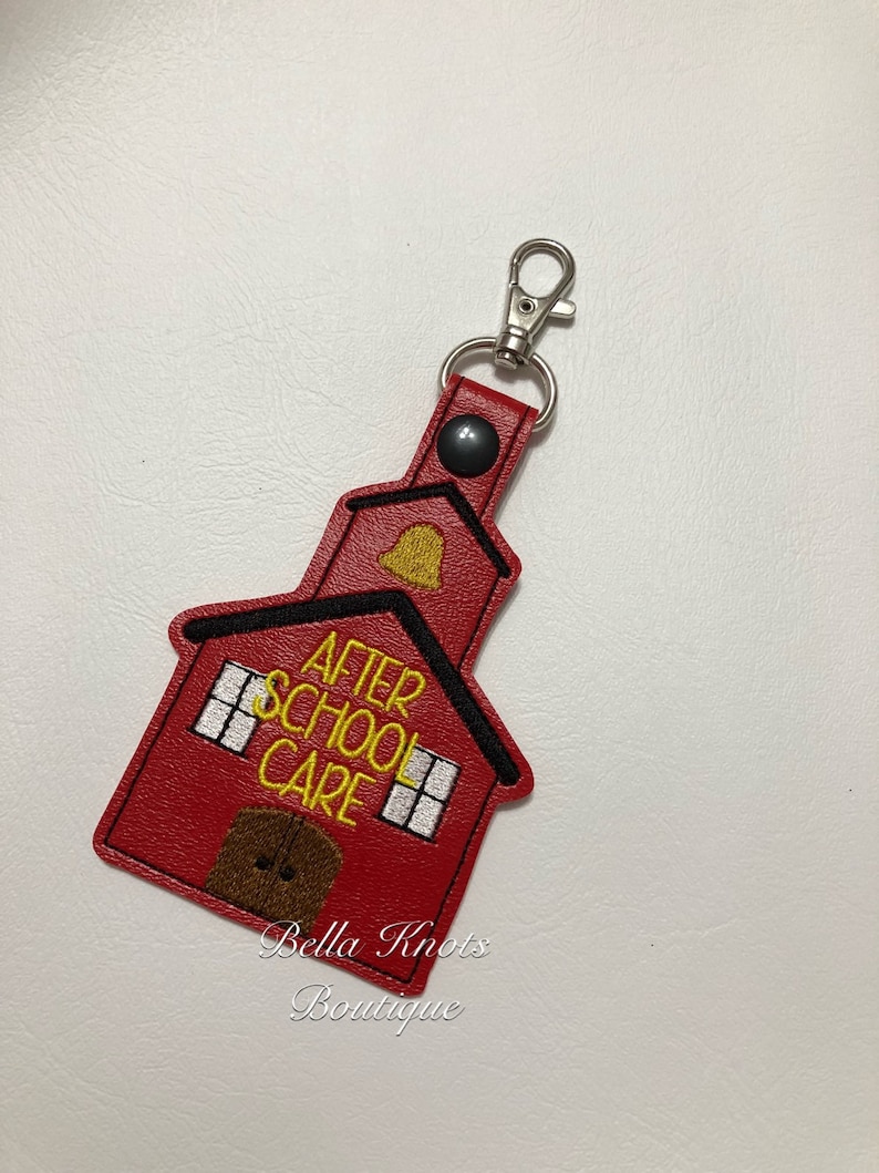 After School Care Backpack Tag After School Tag After Care Etsy