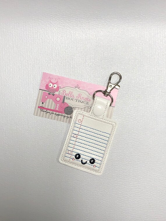 Notebook Zipper Pull Back to School Zipper Pull Backpack Etsy