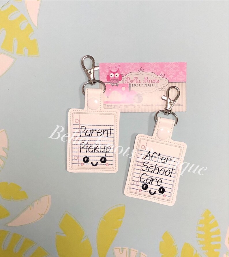 Notebook Zipper Pull, Back to School Zipper Pull, Backpack Tag, Back to ...