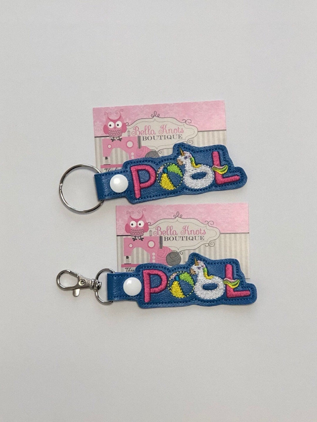 Pool Keychain Pool Key Holder Pool Party Gift Pool Party Etsy