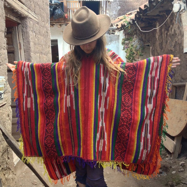 Celebration Series Peruvian Wool Poncho