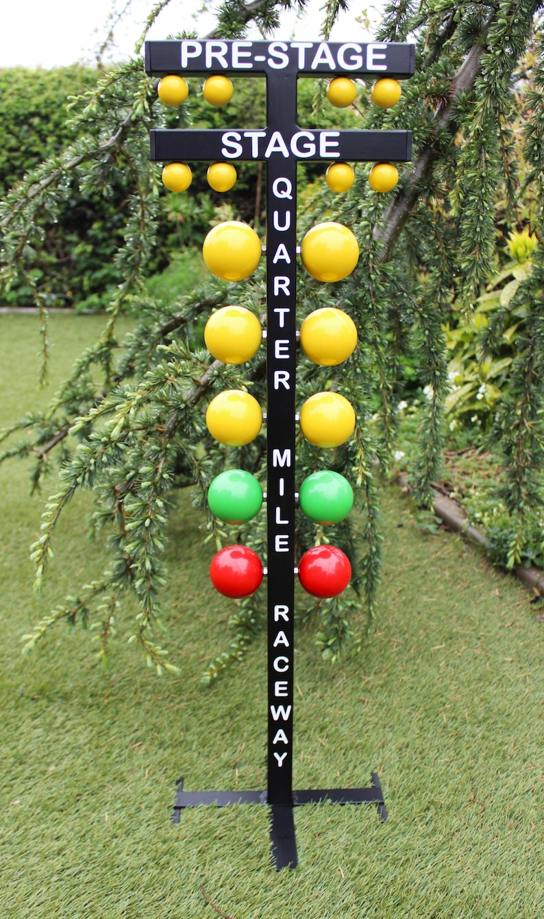 Drag Racing Startline Garden Tree Quarter Mile Raceway - Etsy